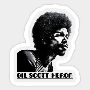 Gil Scott-Heron Sticker